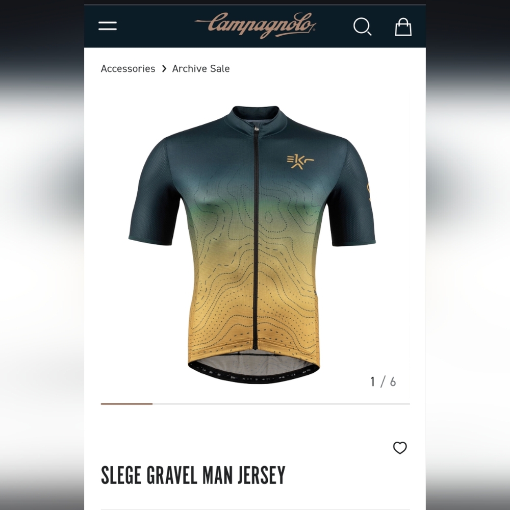 Campagnolo Slege Gravel Man Jersey - Picture 4 of 5